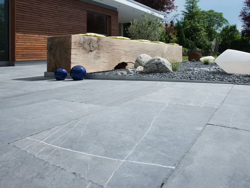 Carreaux Bluestein Azur avec des coins taillés à la main