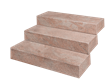 Blocs marches en gneiss Bologna avec fond vide