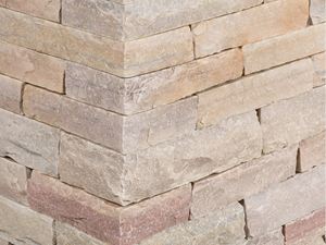 Pierre de taille Quartzite Rio Dorado jaune Découpe