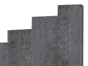 Zoom sur les palis en basalte Takeda 8x25