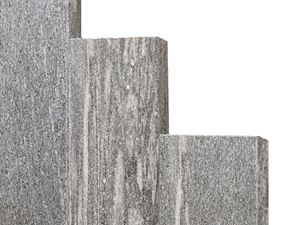 Zoom sur les palis en gneiss Urban Grey Line 8x25