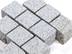 Zoom sur les pavés en granite Silver Classico