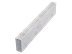 Bordure de gazon en granite Silver Classico avec fond vide