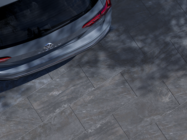 Voiture sur dallage Monro Dark imitation quartzite 3 cm