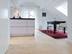 Cuisine avec mobilier moderne et carrelage en travertin Medium Line
