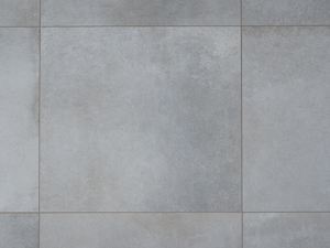 Vue de haut sur les carreaux effet béton Pure Clay