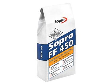 Un sac mortier-colle flexible