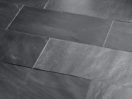 Carrelage Black Rustic, en ardoise