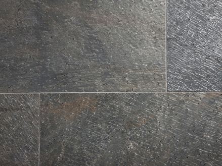 Quarzit-Fliesen Deoli Green, Nahaufnahme Fugen