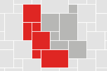 Römischer Verband mit 4 Formaten